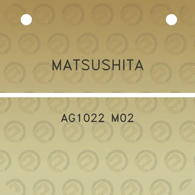 matsushita-ag1022-m02