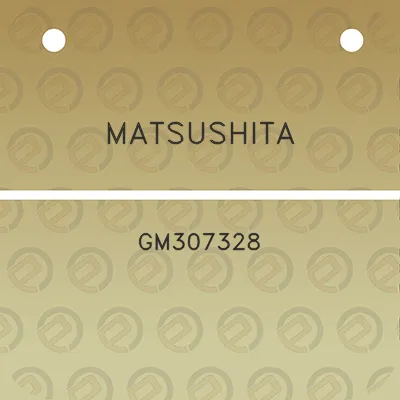 matsushita-gm307328