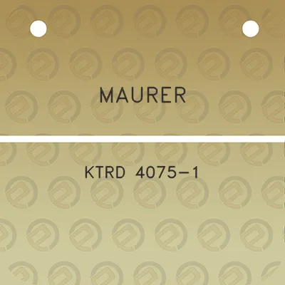 maurer-ktrd-4075-1