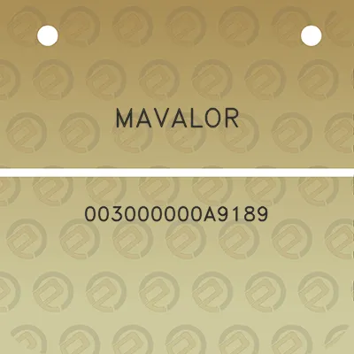 mavalor-003000000a9189