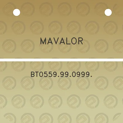 mavalor-bt0559990999