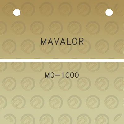 mavalor-m0-1000