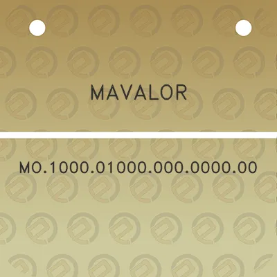 mavalor-mo100001000000000000