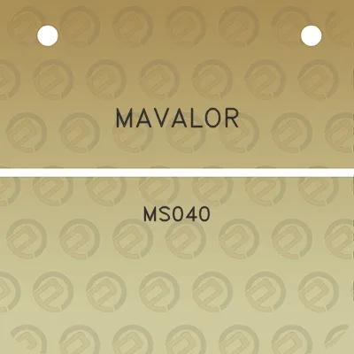 mavalor-ms040