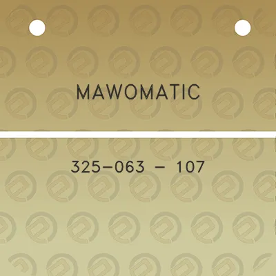 mawomatic-325-063-107