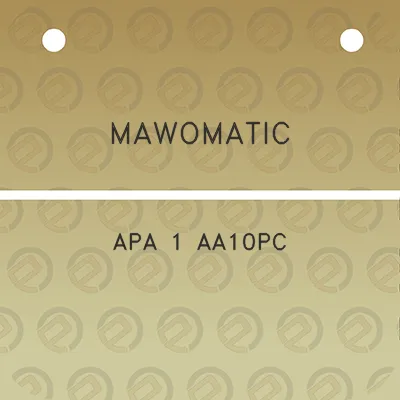 mawomatic-apa-1-aa10pc