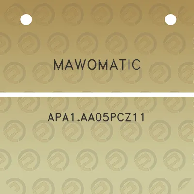 mawomatic-apa1aa05pcz11