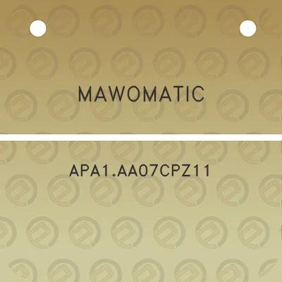 mawomatic-apa1aa07cpz11