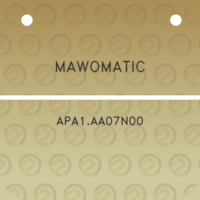 mawomatic-apa1aa07n00