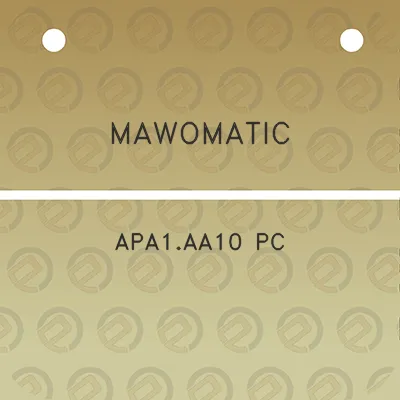 mawomatic-apa1aa10-pc