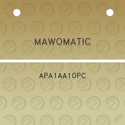 mawomatic-apa1aa10pc