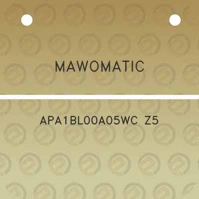 mawomatic-apa1bl00a05wc-z5