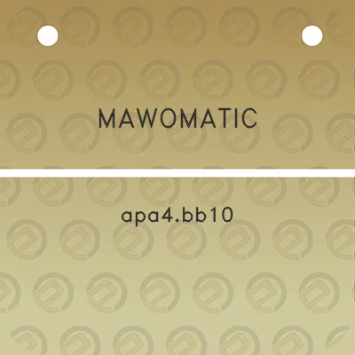 mawomatic-apa4bb10