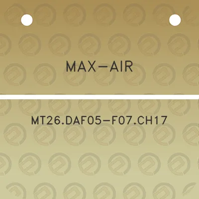 max-air-mt26daf05-f07ch17