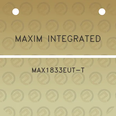 maxim-integrated-max1833eut-t