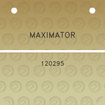 maximator-120295