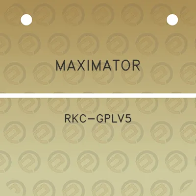 maximator-rkc-gplv5