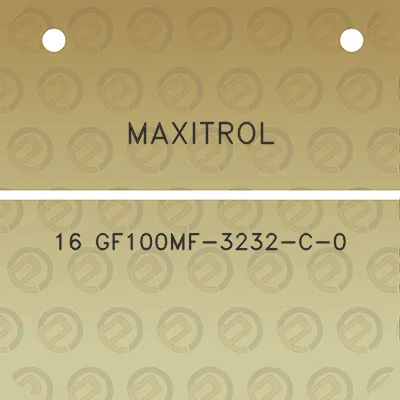 maxitrol-16-gf100mf-3232-c-0