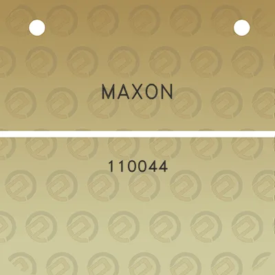 maxon-110044