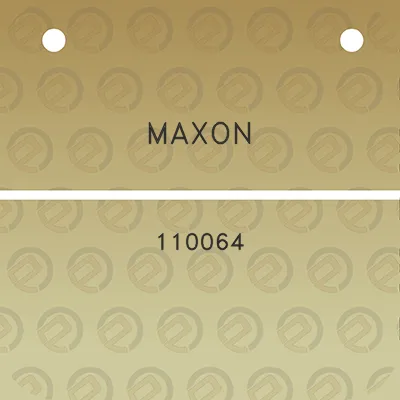 maxon-110064