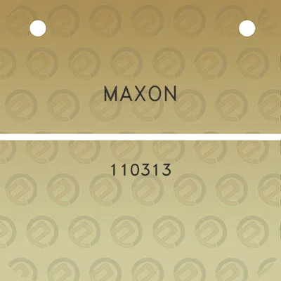 maxon-110313