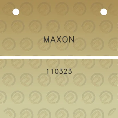 maxon-110323