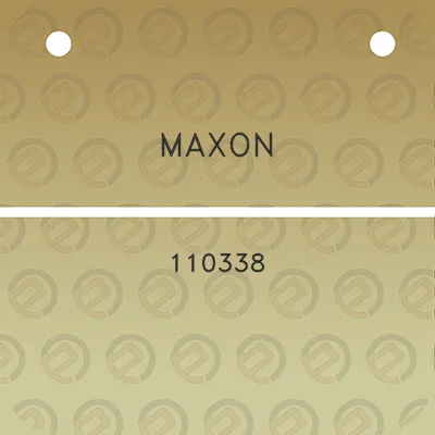 maxon-110338