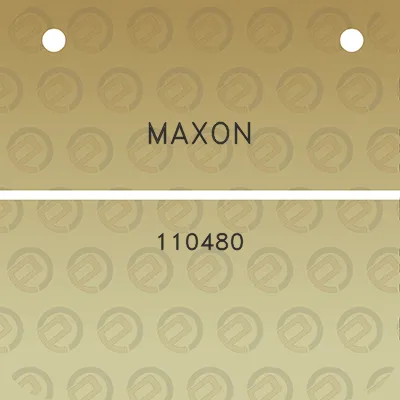 maxon-110480