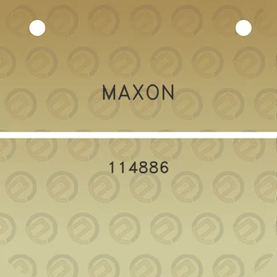 maxon-114886