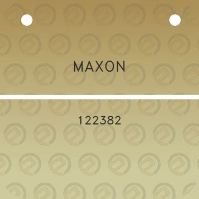 maxon-122382