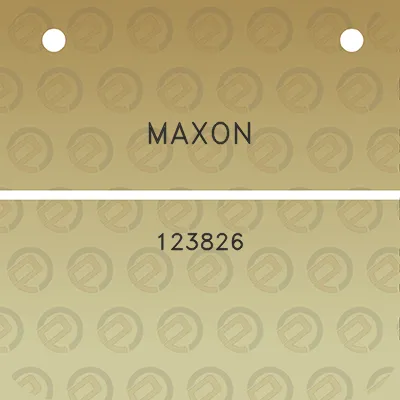 maxon-123826