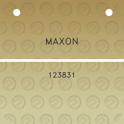 maxon-123831