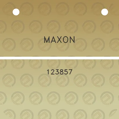 maxon-123857