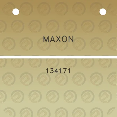 maxon-134171