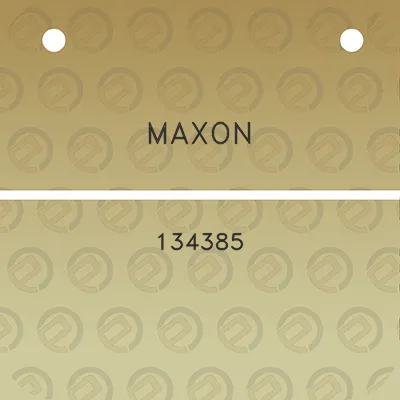 maxon-134385