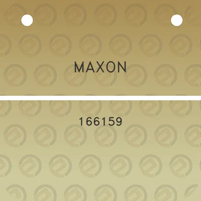 maxon-166159