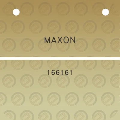 maxon-166161