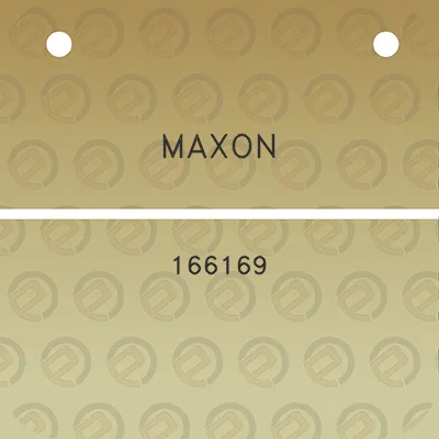 maxon-166169