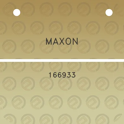 maxon-166933