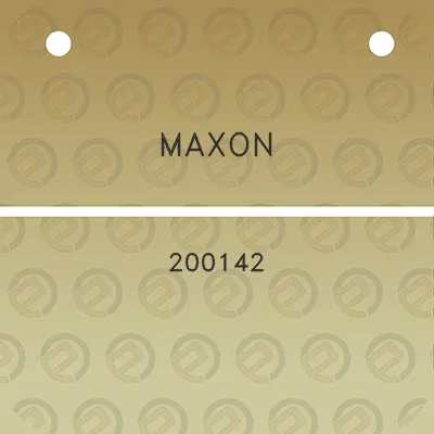 maxon-200142