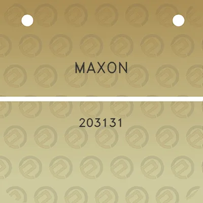 maxon-203131