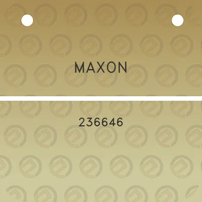 maxon-236646