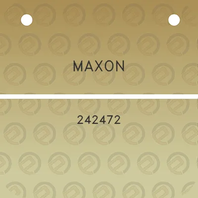 maxon-242472