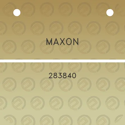 maxon-283840