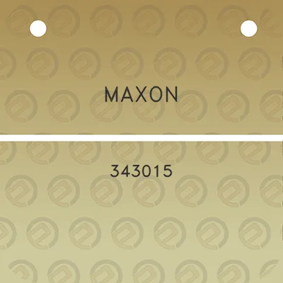 maxon-343015