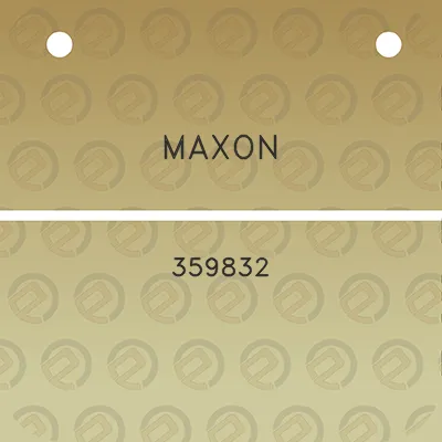 maxon-359832