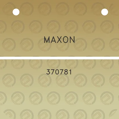 maxon-370781