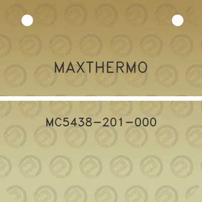 maxthermo-mc5438-201-000