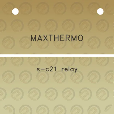 maxthermo-s-c21-relay