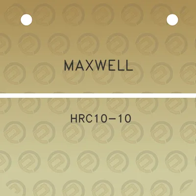 maxwell-hrc10-10